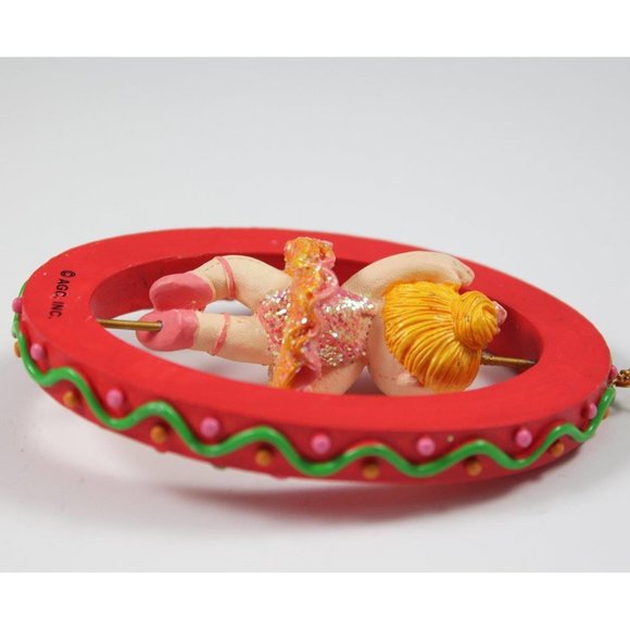 American Greetings AGC Christmas Special Granddaughter Ballerina Ornament 1998 - Picture 4 of 5